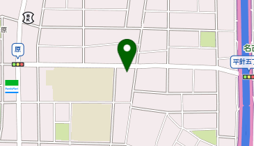 ホワイト急便 原4丁目店の地図画像