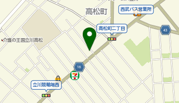 ホワイト急便 高松通り店の地図画像