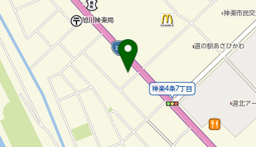 ホワイト急便 神楽GOGO店の地図画像
