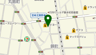 ホワイト急便 タイヨーグラード錦町店の地図画像