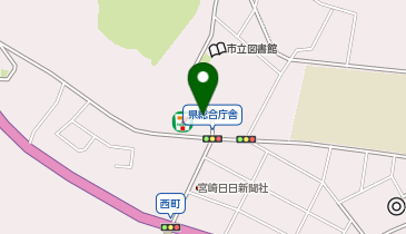 ホワイト急便 小林中西店の地図画像