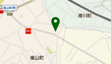 ホワイト急便 嵐山サンズ店の地図画像