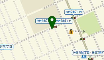 ホワイト急便 神居4条7丁目店の地図画像