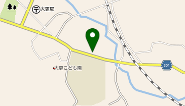 ホワイト急便 大更店の地図画像