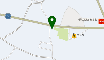 ホワイト急便 大郷町中村店の地図画像