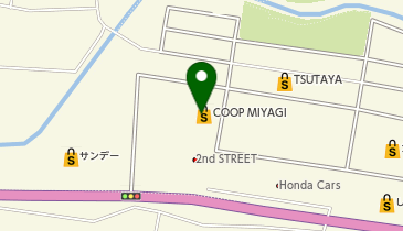 ホワイト急便 生協愛子店の地図画像