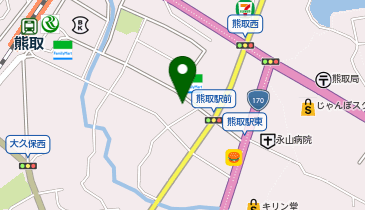 ホワイト急便 熊取駅前店の地図画像