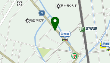 ホワイト急便 安城本社工場前店の地図画像