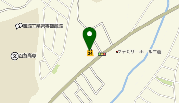 ホワイト急便 戸倉店の地図画像