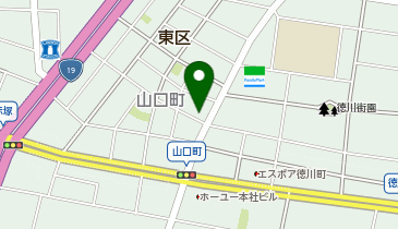 ホワイト急便 山口町サービスショップ店の地図画像
