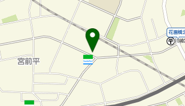 ホワイト急便 宮前平店の地図画像