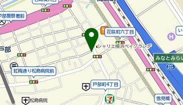ホワイト急便 戸部店の地図画像