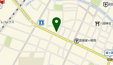 ホワイト急便 城ケ崎西店の地図画像