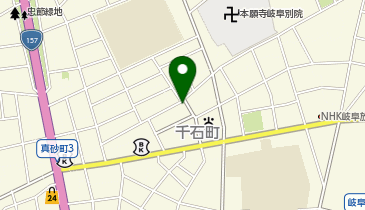 ホワイト急便 西野町店の地図画像