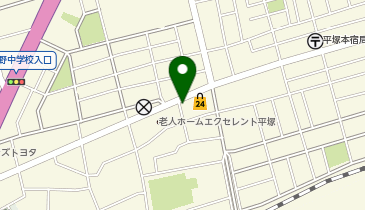 ホワイト急便 本宿店の地図画像