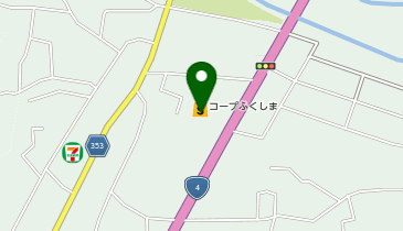 ホワイト急便 コープ瀬上店の地図画像