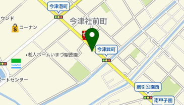 ホワイト急便 今津巽店の地図画像