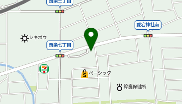 ホワイト急便 西条店の地図画像