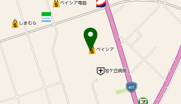 ホワイト急便 ベイシア日高モール店の地図画像