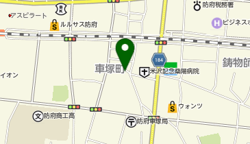 ホワイト急便 車塚店の地図画像