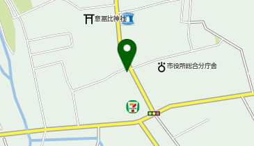 ホワイト急便 大野店の地図画像