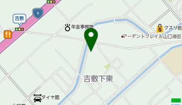 ホワイト急便 山口工場前店の地図画像
