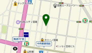 ホワイト急便 高千穂店の地図画像
