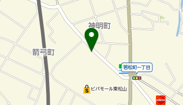 ホワイト急便 ビバモール東松山店の地図画像