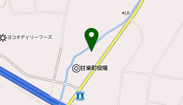 ホワイト急便 ジョイピック甘楽店の地図画像