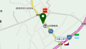 ホワイト急便 大崎上町店の地図画像