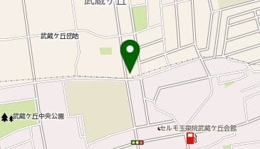 ホワイト急便 武蔵ケ丘東店の地図画像