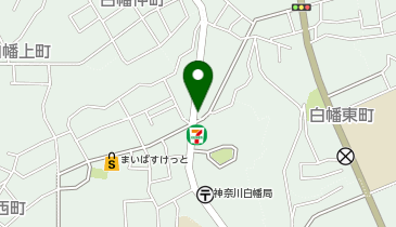 ホワイト急便 白幡東町店の地図画像