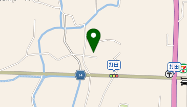 ホワイト急便 打田店の地図画像