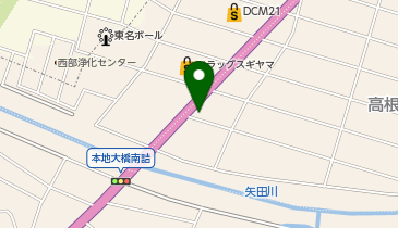 ホワイト急便瀬戸高根店の地図画像