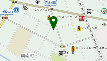 ホワイト急便 こうなん店の地図画像