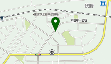 ホワイト急便 美萩野店の地図画像