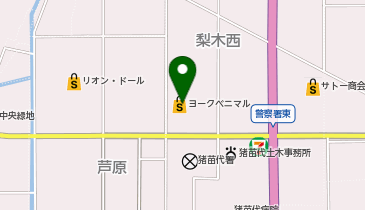 ホワイト急便 ヨークベニマル猪苗代店の地図画像