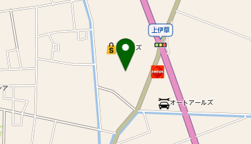 ホワイト急便 ベイシア川島店の地図画像