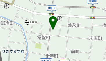 ホワイト急便 関・千年町店の地図画像