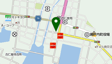 ホワイト急便 松江店の地図画像