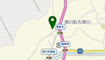 ホワイト急便 黒川店の地図画像