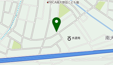 ホワイト急便 南大野田店の地図画像