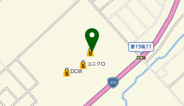 ホワイト急便 スーパーアークス中標津店の地図画像