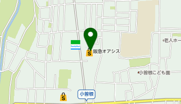 ホワイト急便 小曽根店の地図画像
