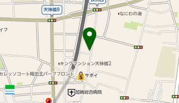 ホワイト急便 天七店の地図画像