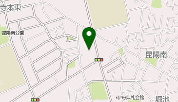 ホワイト急便 昆陽南店の地図画像