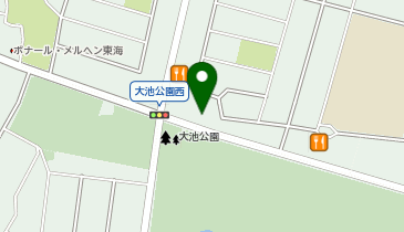 ホワイト急便 大池公園前店の地図画像