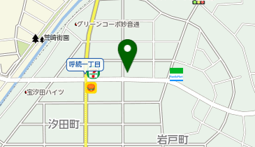 ホワイト急便 青峰通店の地図画像