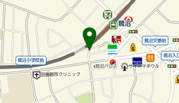 ホワイト急便 鷺沼一番街店の地図画像