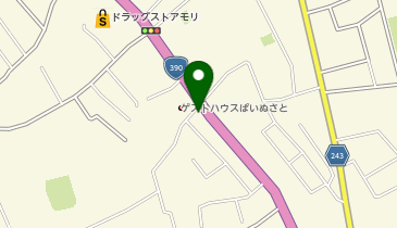 ホワイト急便 オリジナル店の地図画像